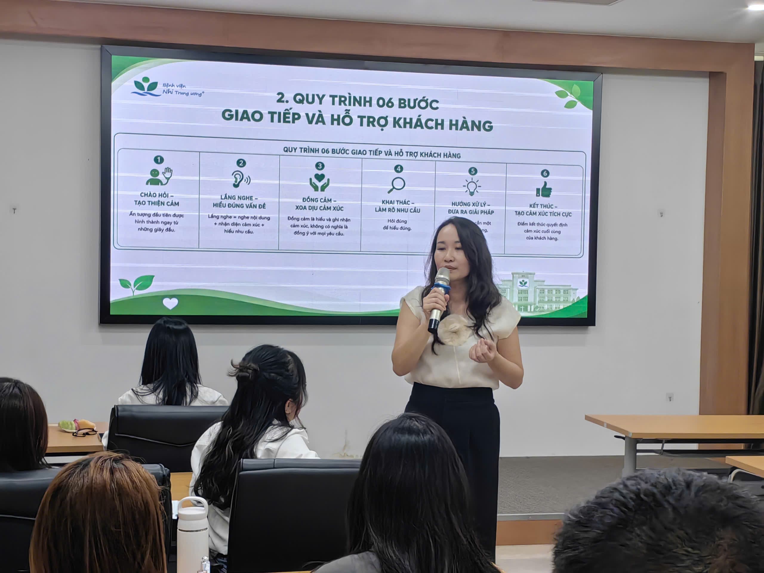 Đưa tư duy CX vào hoạt động chăm sóc người bệnh tại Bệnh viện Nhi Trung ương
