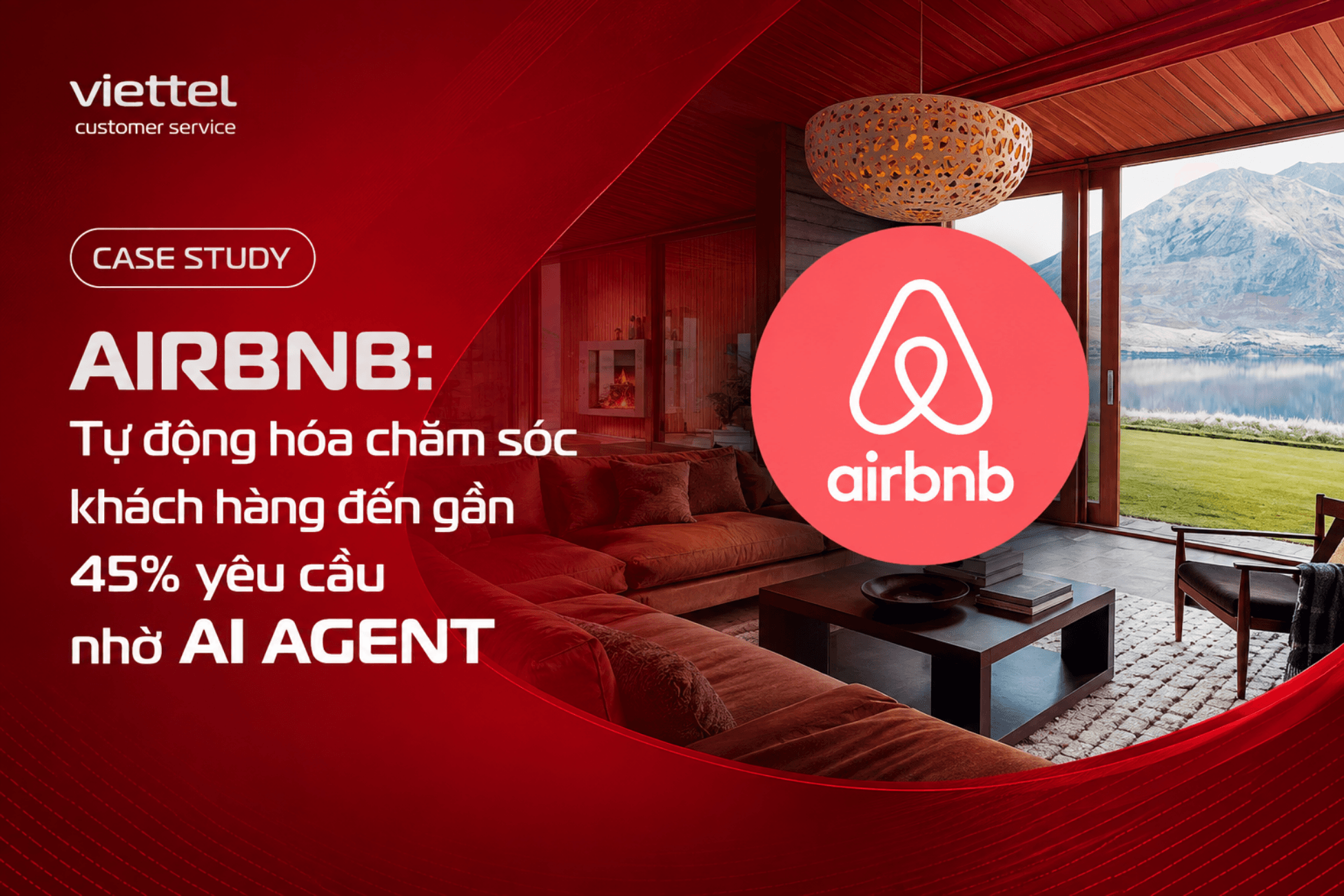 Case study Airbnb: Automating Nearly 45% of Customer Service Requests with AI AGENT