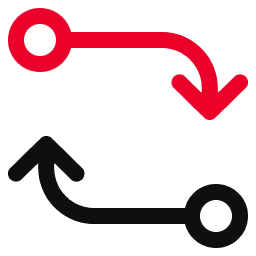 Icon minh hoạ cho Agile in both scale and cost efficiency