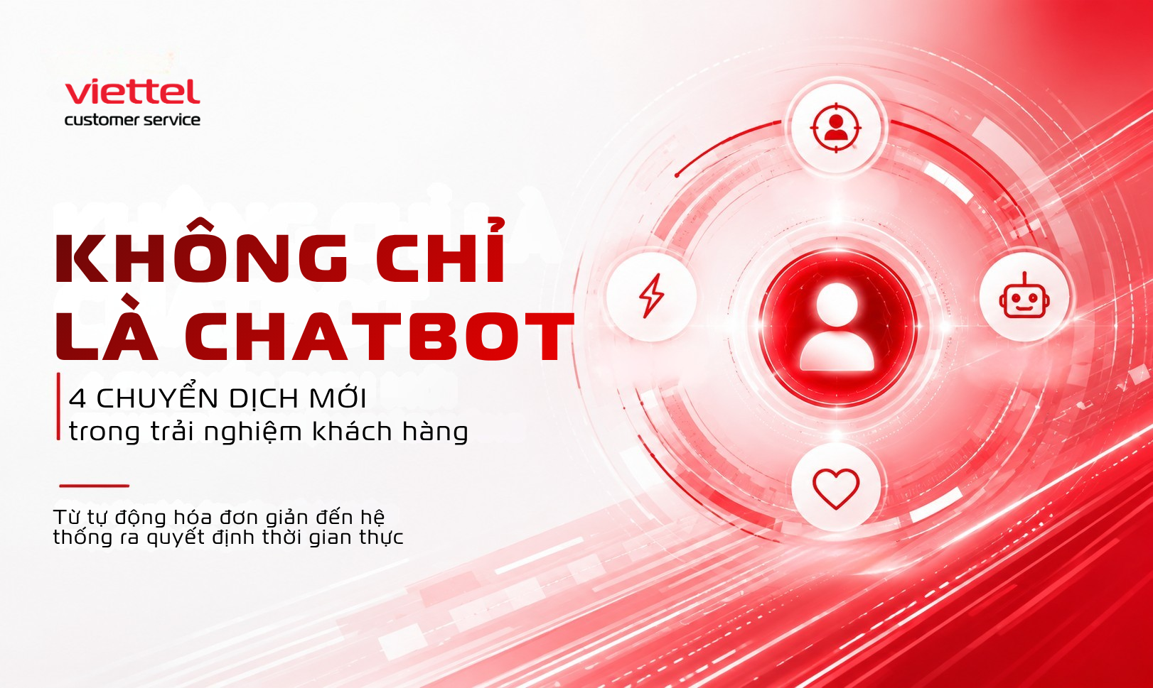 Không chỉ là Chatbot, 4 chuyển dịch mới trong trải nghiệm khách hàng